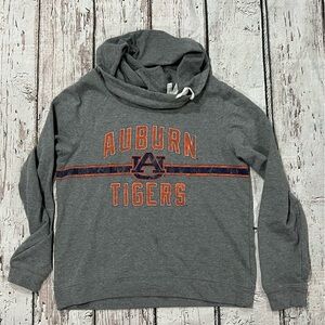 Auburn University Tigers NCAA College Women's NCAA Gray Hoodie Sweatshirt
